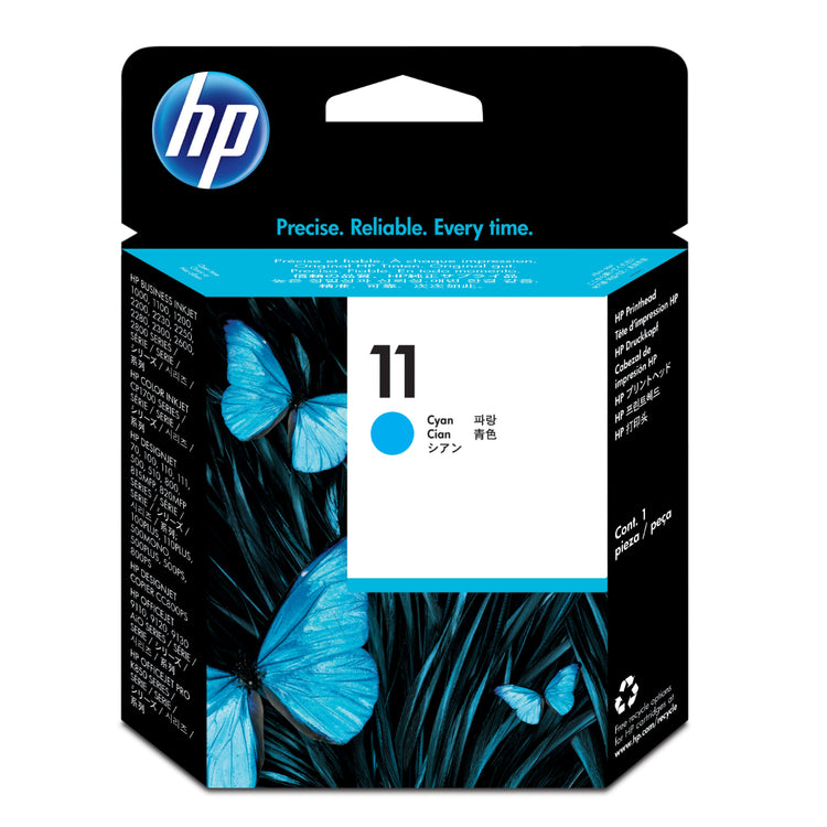 HP 11 (C4811A) Cyan Original Printhead - Cartouches Certifiées