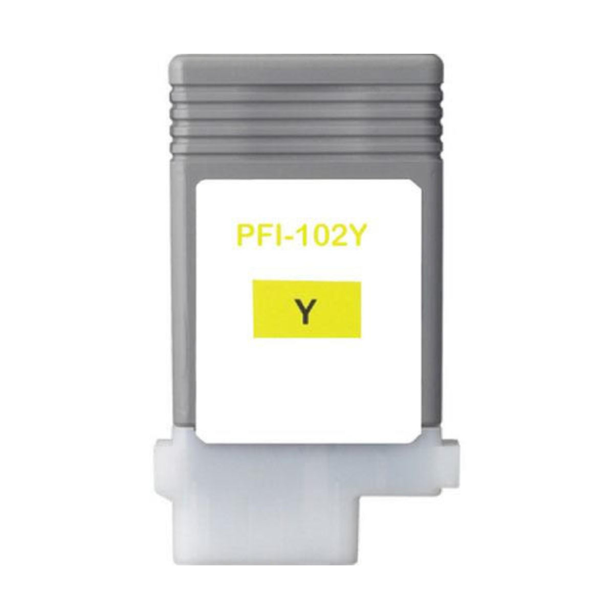 Compatible CANON PFI-102 (0898B001AA) Yellow Inkjet Cartridge Premium Quality - Cartouches Certifiées