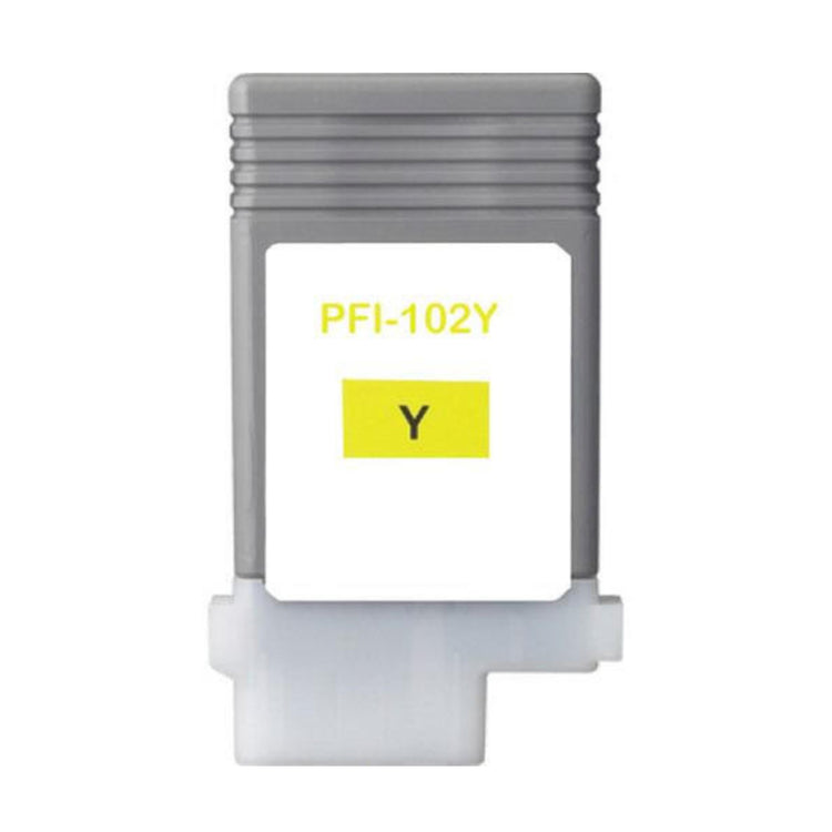 Compatible CANON PFI-102 (0898B001AA) Yellow Inkjet Cartridge Premium Quality - Cartouches Certifiées
