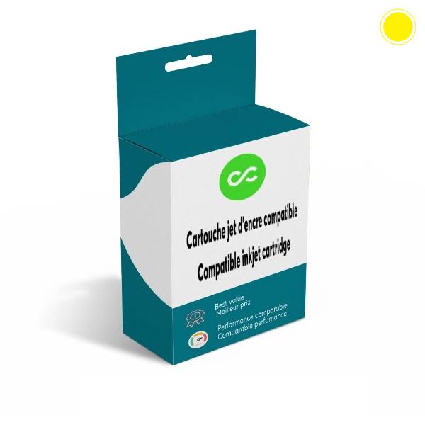Compatible EPSON T054 (T054420) Yellow Inkjet Cartridge Premium Quality - Cartouches Certifiées