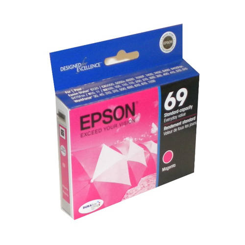 EPSON T069 (T069320) Magenta Original Inkjet Cartridge - Cartouches Certifiées