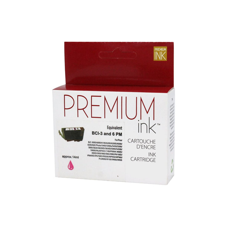 Compatible CANON BCI-6 (4710A003) Photo Magenta Inkjet Cartridge Premium Quality - Cartouches Certifiées