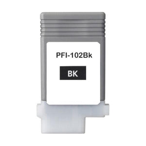Compatible CANON PFI-102 (0895B001AA) Black Inkjet Cartridge Premium Quality - Cartouches Certifiées