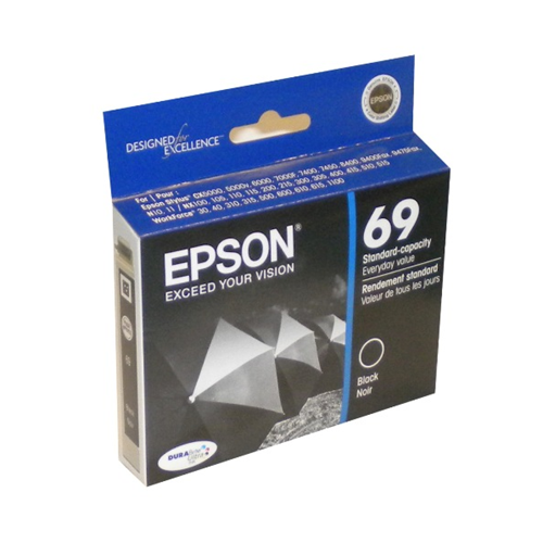 EPSON T069 (T069120) Black Original Inkjet Cartridge - Cartouches Certifiées