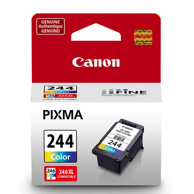CANON CL-244 (1288C001) Color Original Inkjet Cartridge - Cartouches Certifiées