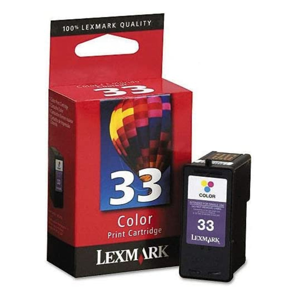 LEXMARK 33 Color Original Inkjet Cartridge - Cartouches Certifiées