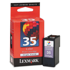 LEXMARK 35 Color Original Inkjet Cartridge - Cartouches Certifiées