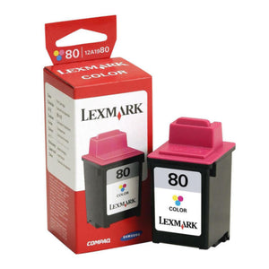 LEXMARK 80 Color Original Inkjet Cartridge - Cartouches Certifiées