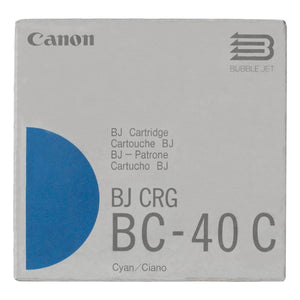 CANON BC-40 (0891A003) Cyan Original Inkjet Cartridge - Cartouches Certifiées
