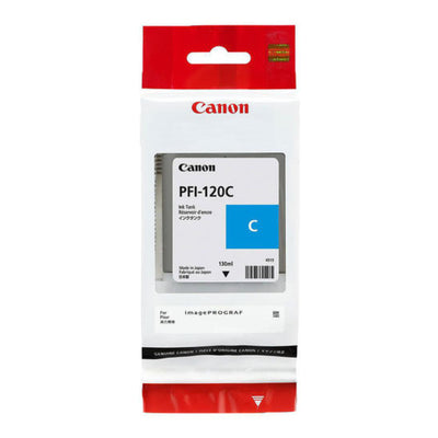 CANON PFI-120C (2886C001) Cyan Original Toner Cartridge - Cartouches Certifiées