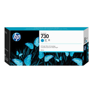 HP 730 - 300ml (P2V68A) Cyan Original Inkjet Cartridge - Cartouches Certifiées