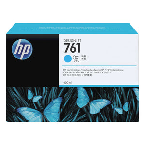 HP 761 - 400ml (CM994A) Cyan Original Inkjet Cartridge - Cartouches Certifiées