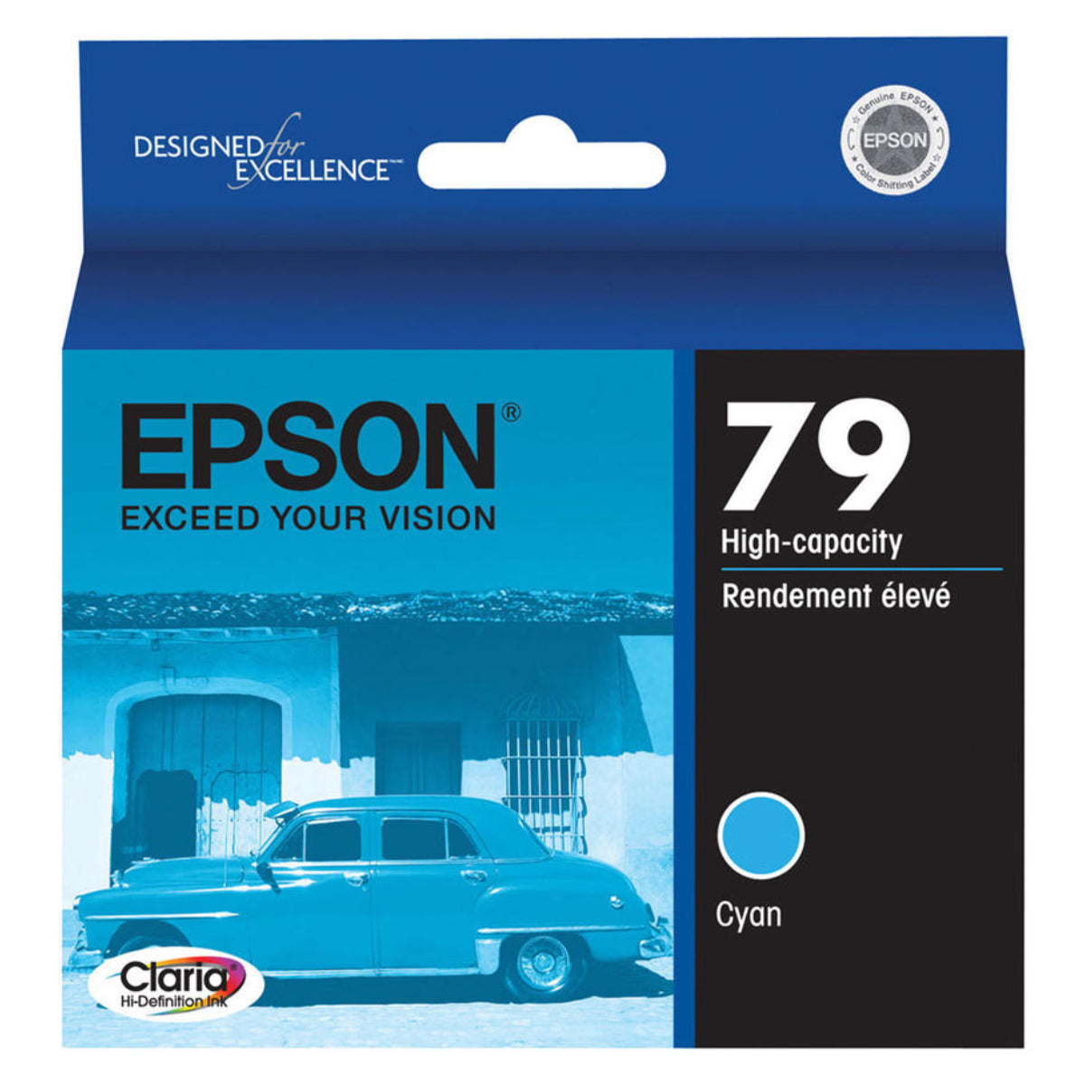 EPSON T079 (T079220 ) Cyan Original Inkjet Cartridge - Cartouches Certifiées