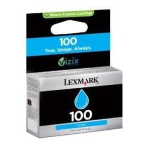 LEXMARK 100 Cyan Original Inkjet Cartridge - Cartouches Certifiées
