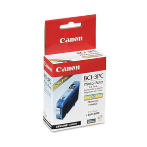 CANON BCI-3 (4483A003) Photo Cyan Original Inkjet Cartridge - Cartouches Certifiées
