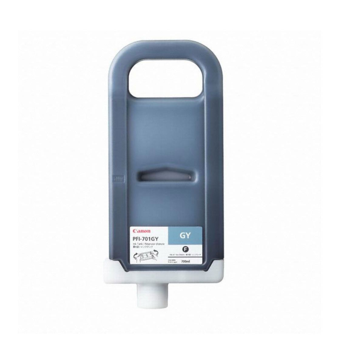 CANON PFI-701 (0909B001AA) Gray Original Inkjet Cartridge - Cartouches Certifiées