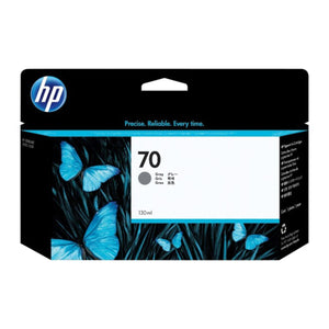 HP 70 - 130ml (C9450A) Gray Original Inkjet Cartridge - Cartouches Certifiées