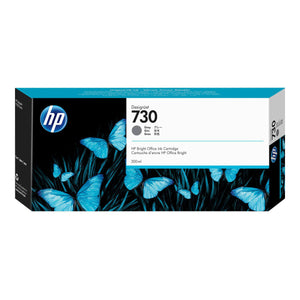 HP 730 - 300ml (P2V72A) Gray Original Inkjet Cartridge - Cartouches Certifiées