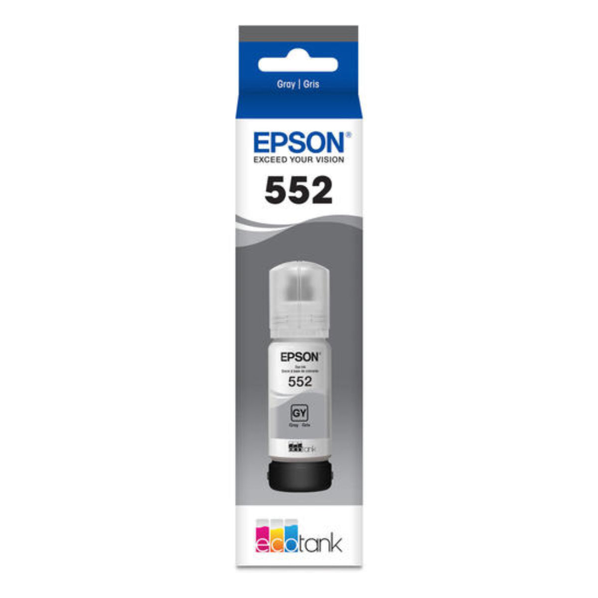EPSON T552 (T552520-S) Gray Original Inkjet Cartridge - Cartouches Certifiées