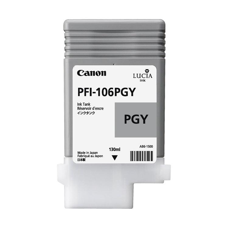 CANON PFI-106 130ml (6631B001AA) Photo Gray Original Inkjet Cartridge - Cartouches Certifiées