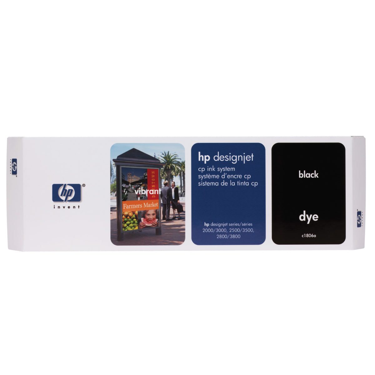 HP C1806A Black Original Inkjet Cartridge - Cartouches Certifiées