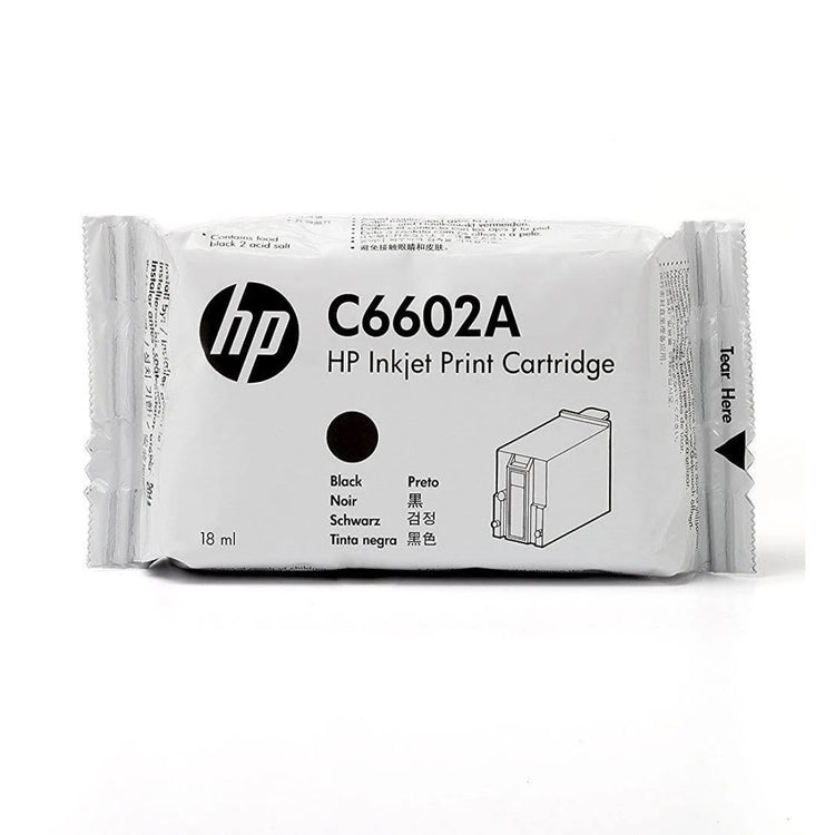 HP C6602A Black Original Inkjet Cartridge - Cartouches Certifiées