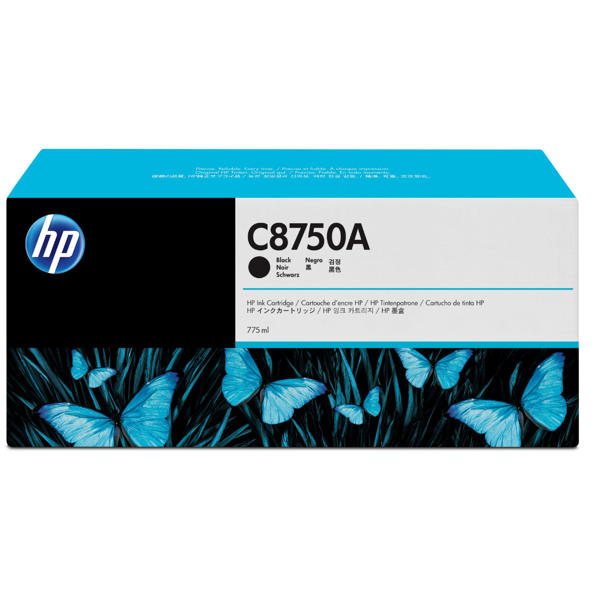 HP C8750A Black Original Inkjet Cartridge - Cartouches Certifiées