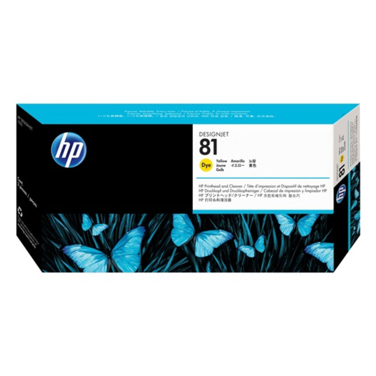 HP 81 - 680ml (C4933A) Yellow Original Inkjet Cartridge - Cartouches Certifiées