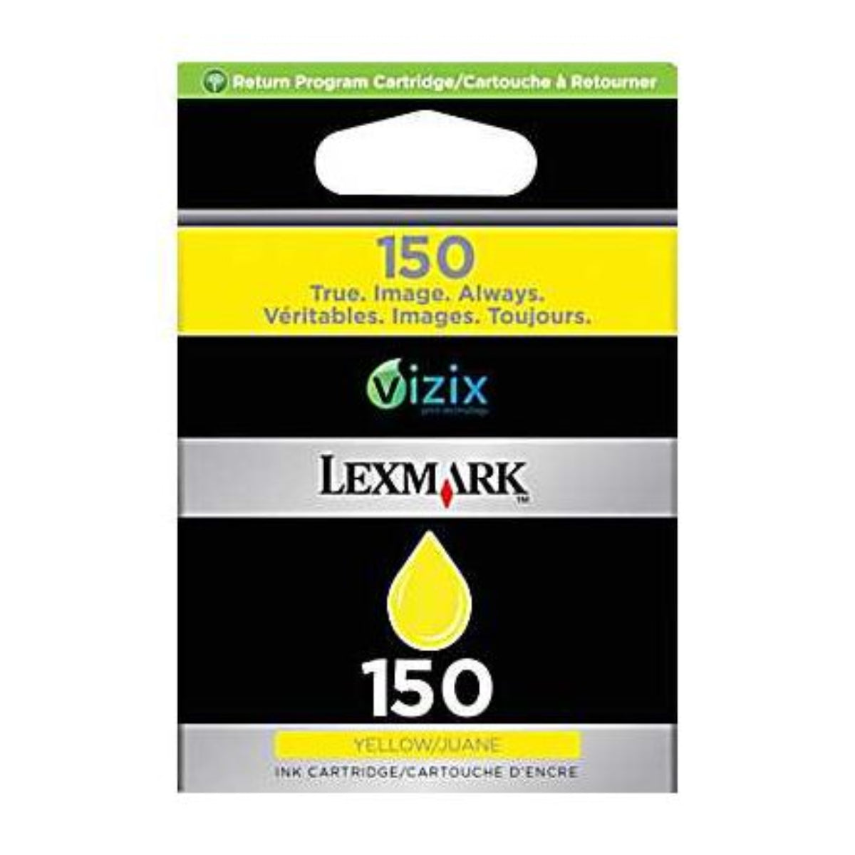 LEXMARK 150 Yellow Original Inkjet Cartridge - Cartouches Certifiées
