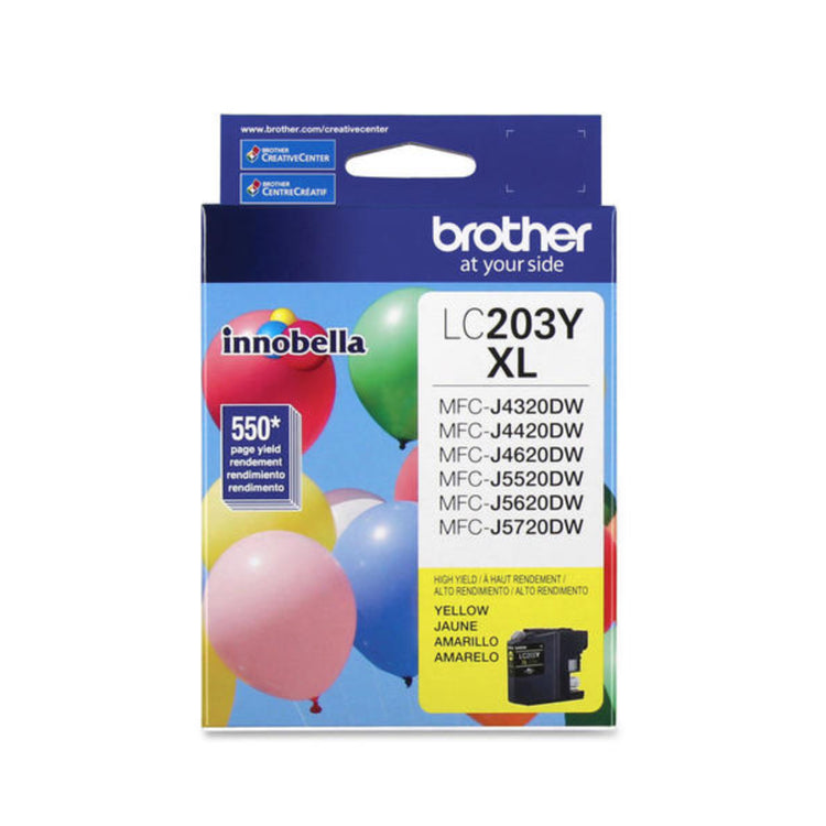 BROTHER LC203Y Yellow Original Inkjet Cartridge - Cartouches Certifiées