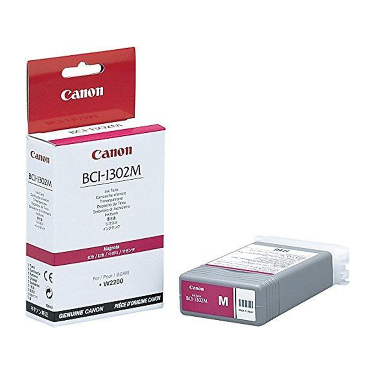 CANON BCI-1302 (7719A001) Magenta Original Inkjet Cartridge - Cartouches Certifiées