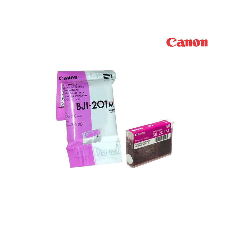 CANON BJI-201 (0948A001AA) Magenta Original Inkjet Cartridge - Cartouches Certifiées