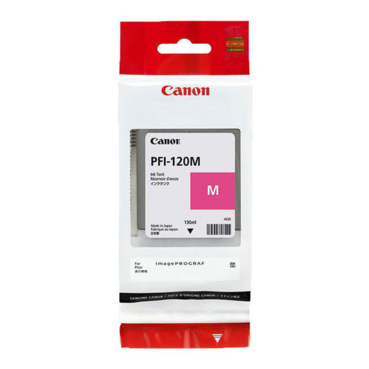 CANON PFI-120M (2887C001) Magenta Original Toner Cartridge - Cartouches Certifiées