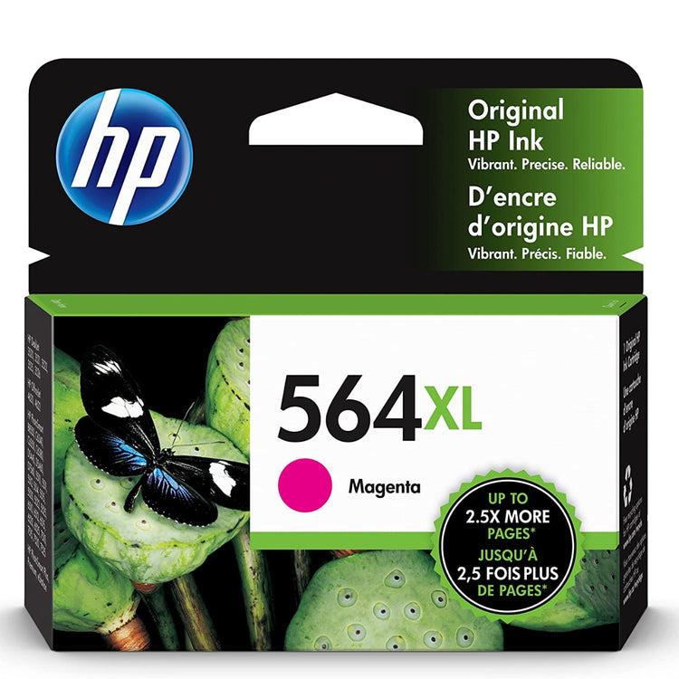 HP 564XL (CB324WN) Magenta Original Inkjet Cartridge - Cartouches Certifiées