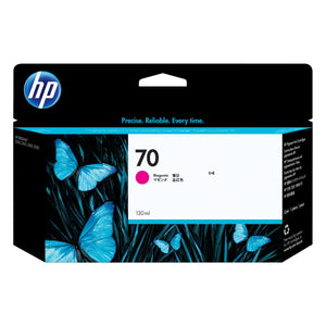 HP 70 - 130ml (C9453A) Magenta Original Inkjet Cartridge - Cartouches Certifiées