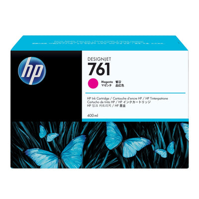 HP 761 - 400ml (CM993A) Magenta Original Inkjet Cartridge - Cartouches Certifiées