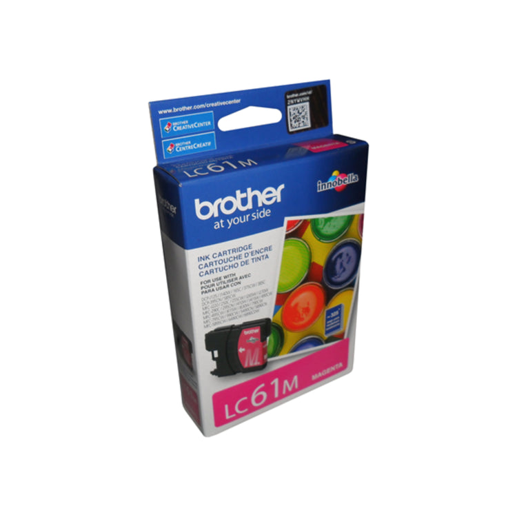 BROTHER LC61M Magenta Original Inkjet Cartridge - Cartouches Certifiées