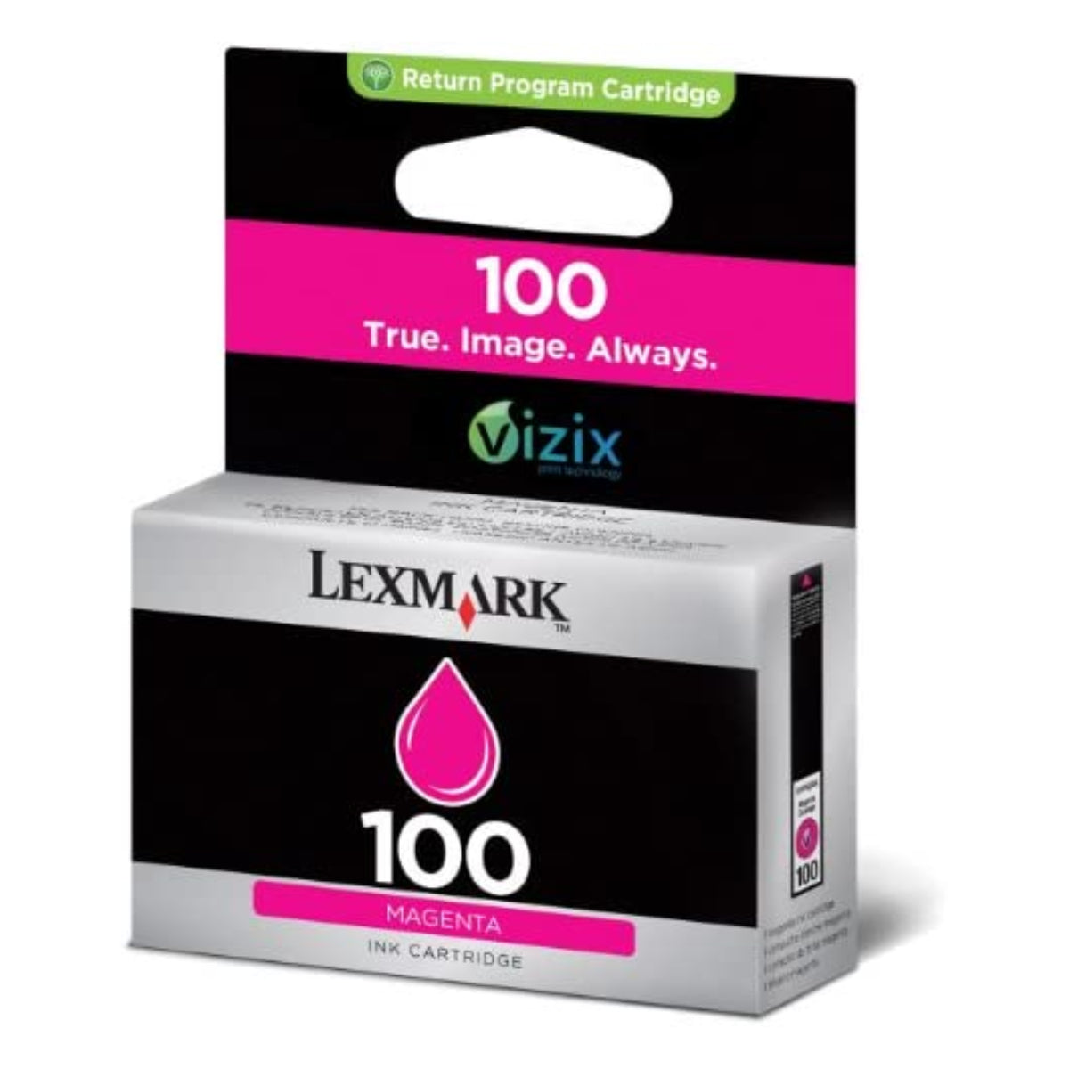 LEXMARK 100 Magenta Original Inkjet Cartridge - Cartouches Certifiées