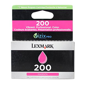LEXMARK 200 Magenta Original Inkjet Cartridge - Cartouches Certifiées
