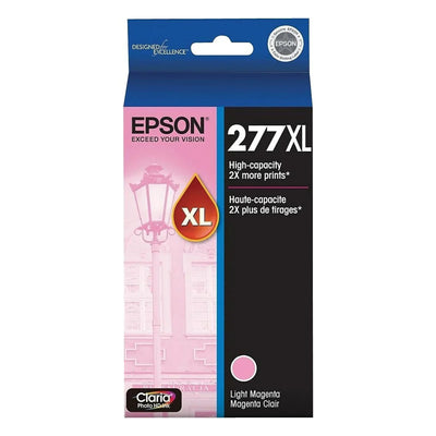 EPSON T277XL (T277XL620) Light Magenta Original Inkjet Cartridge - Cartouches Certifiées