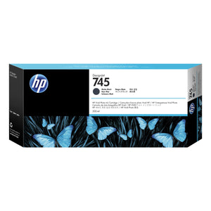 HP 745 - 300ml (F9K05A) Matte Black Original Inkjet Cartridge - Cartouches Certifiées