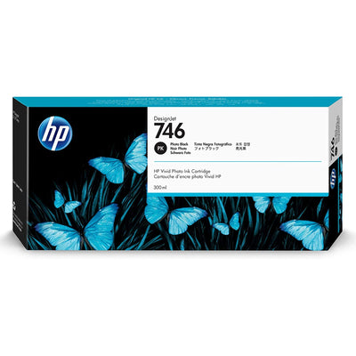 HP 746 - 300ml (P2V82A) Photo Black Original Inkjet Cartridge - Cartouches Certifiées