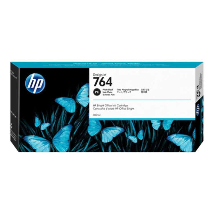 HP 764 - 300ml (C1Q17A) Photo Black Original Inkjet Cartridge - Cartouches Certifiées