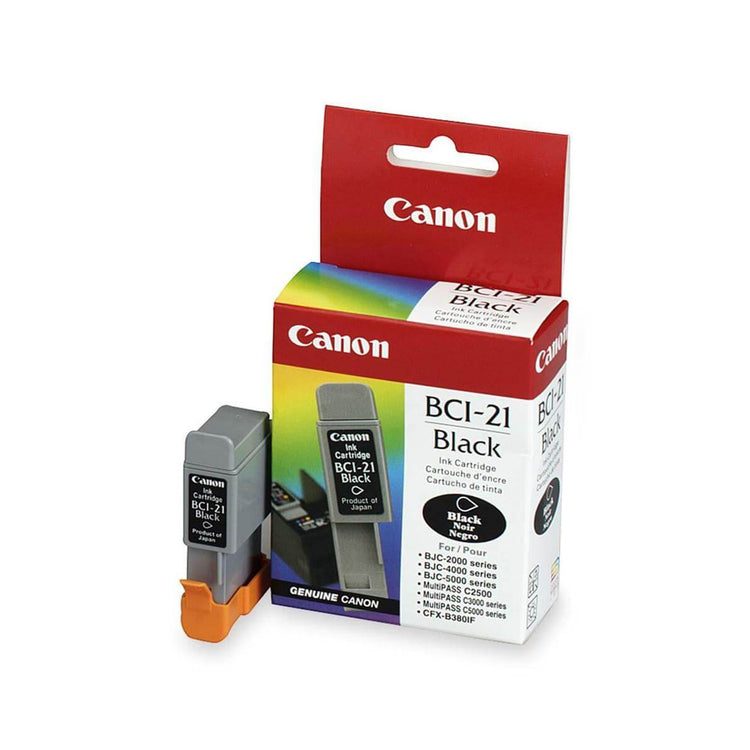CANON BCI-24 (6881A003) Black Original Inkjet Cartridge - Cartouches Certifiées
