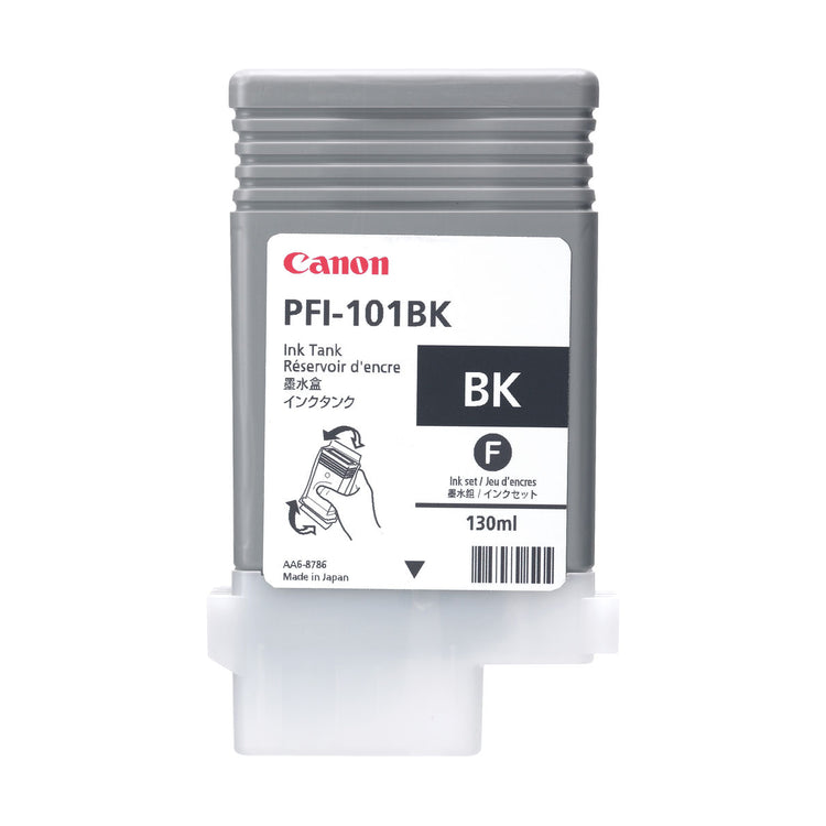 CANON PFI-101 (0883B001AA) Black Original Inkjet Cartridge - Cartouches Certifiées