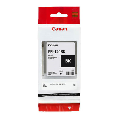CANON PFI-120BK (2885C001) Black Original Toner Cartridge - Cartouches Certifiées