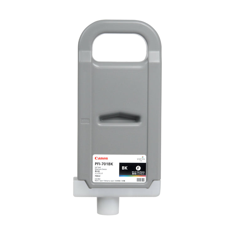 CANON PFI-701 (0900B001AA) Black Original Inkjet Cartridge - Cartouches Certifiées