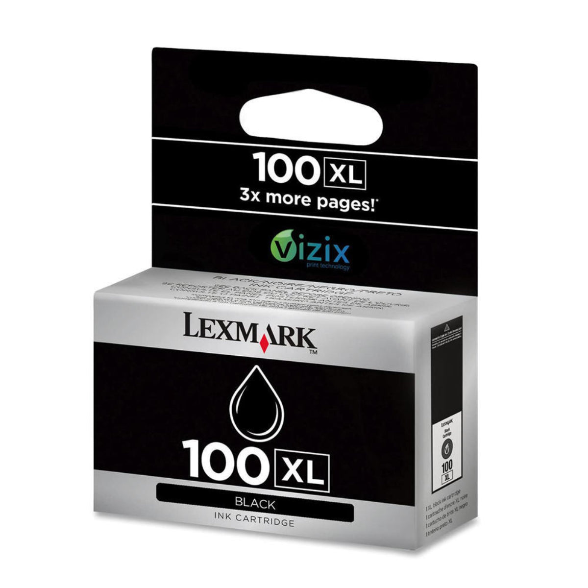 LEXMARK 100XL Black Original Inkjet Cartridge - Cartouches Certifiées