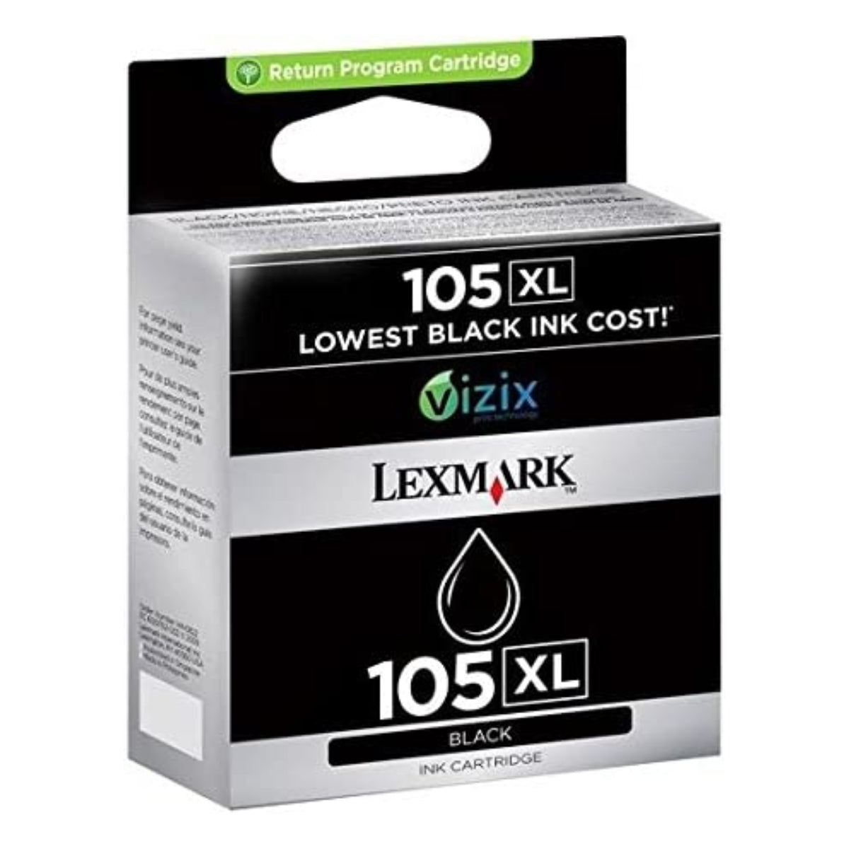 LEXMARK 105XL Black Original Inkjet Cartridge - Cartouches Certifiées
