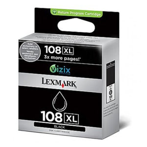 LEXMARK 108XL Black Original Inkjet Cartridge - Cartouches Certifiées